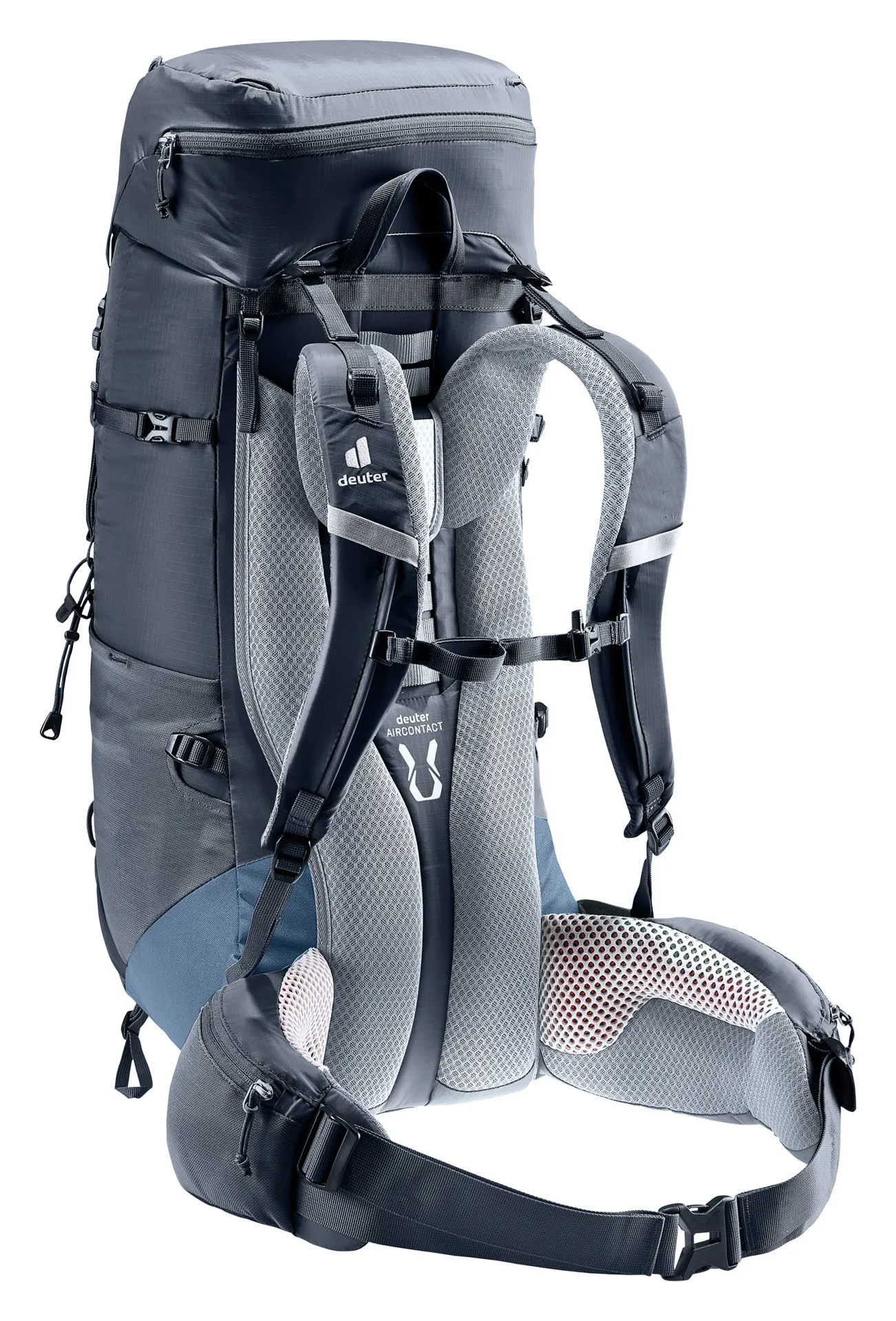 Deuter Aircontact Lite 40 + 10 Unisex Wanderrucksack Trekkingrucksack black/marine NEU