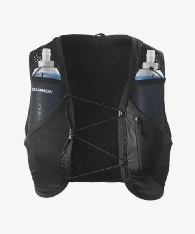 Salomon ACTIVE SKIN 8 Unisex Laufweste Laufrucksack Multifunktionsrucksack black/metal