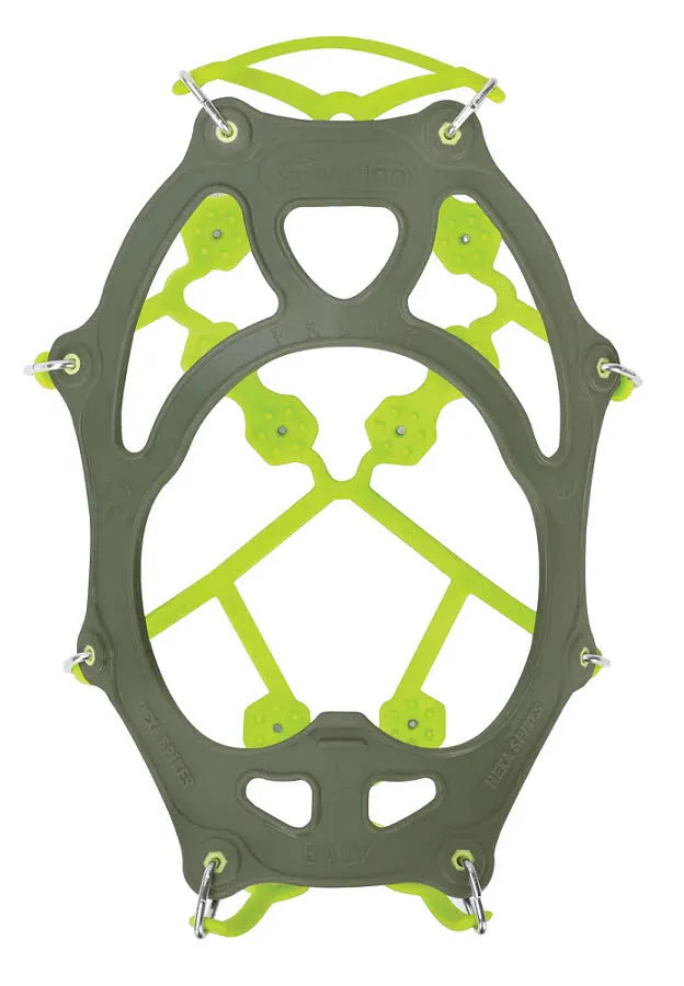 snowline Spikes Hexa Unisex Grödel Schuhketten olive
