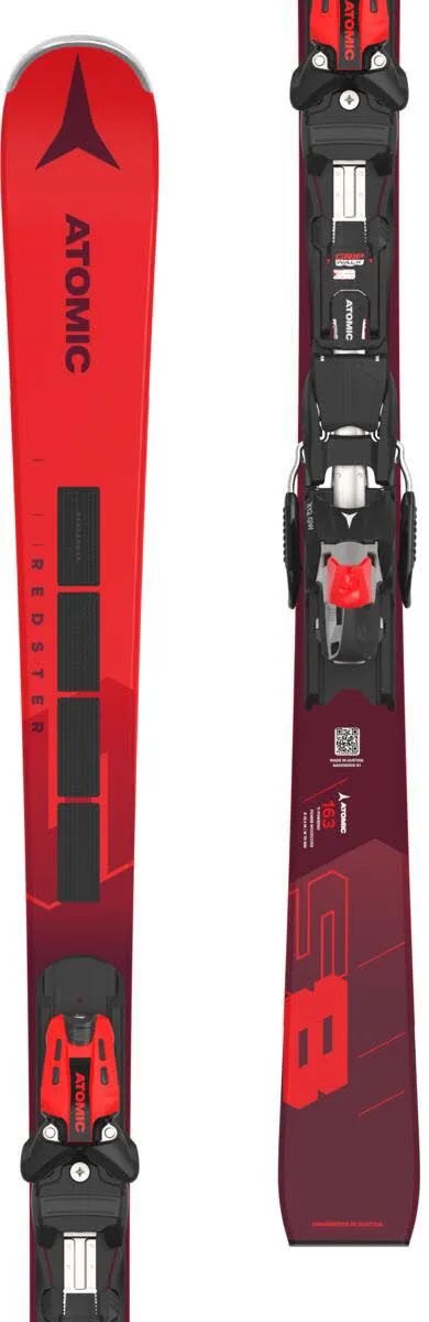 Atomic REDSTER S8 RVSK C + X 12 GW Slalomcarver Ski Fortgeschrittene 23/24 rot NEU
