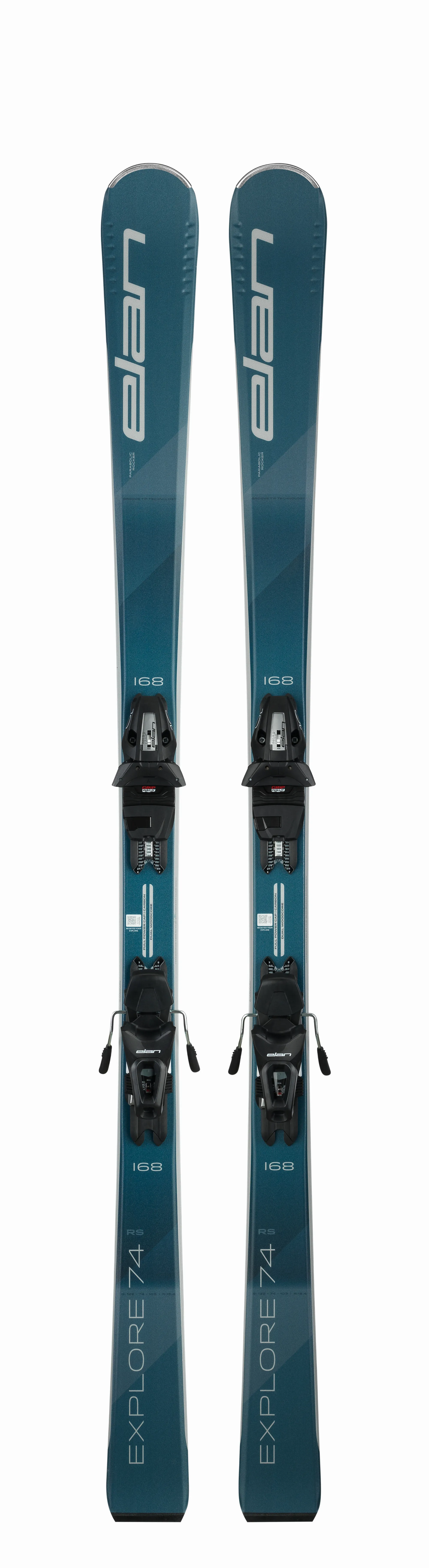 Elan EXPLORE 74 RS Light Shift + EL10.0 GW Herren Ski Allround Ski Slalom blau