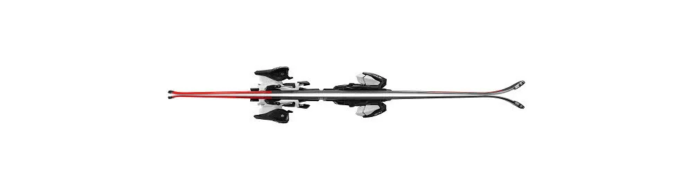 Nordica Team J R Fdt (100-140) + F4.5 FDT Kinder Ski Allmountain 24/24 schwarz/rot