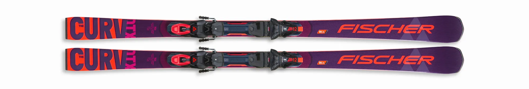 Fischer THE CURV DTX LTD 22/23 Slalomcarver Fortgeschritten Piste lila NEU