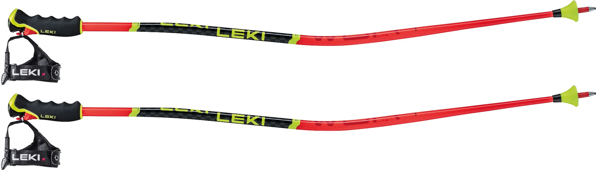 Leki WCR Lite GS 3D Skistöcke Ski Alpin-Stöcke Wintersport 23/24 rot