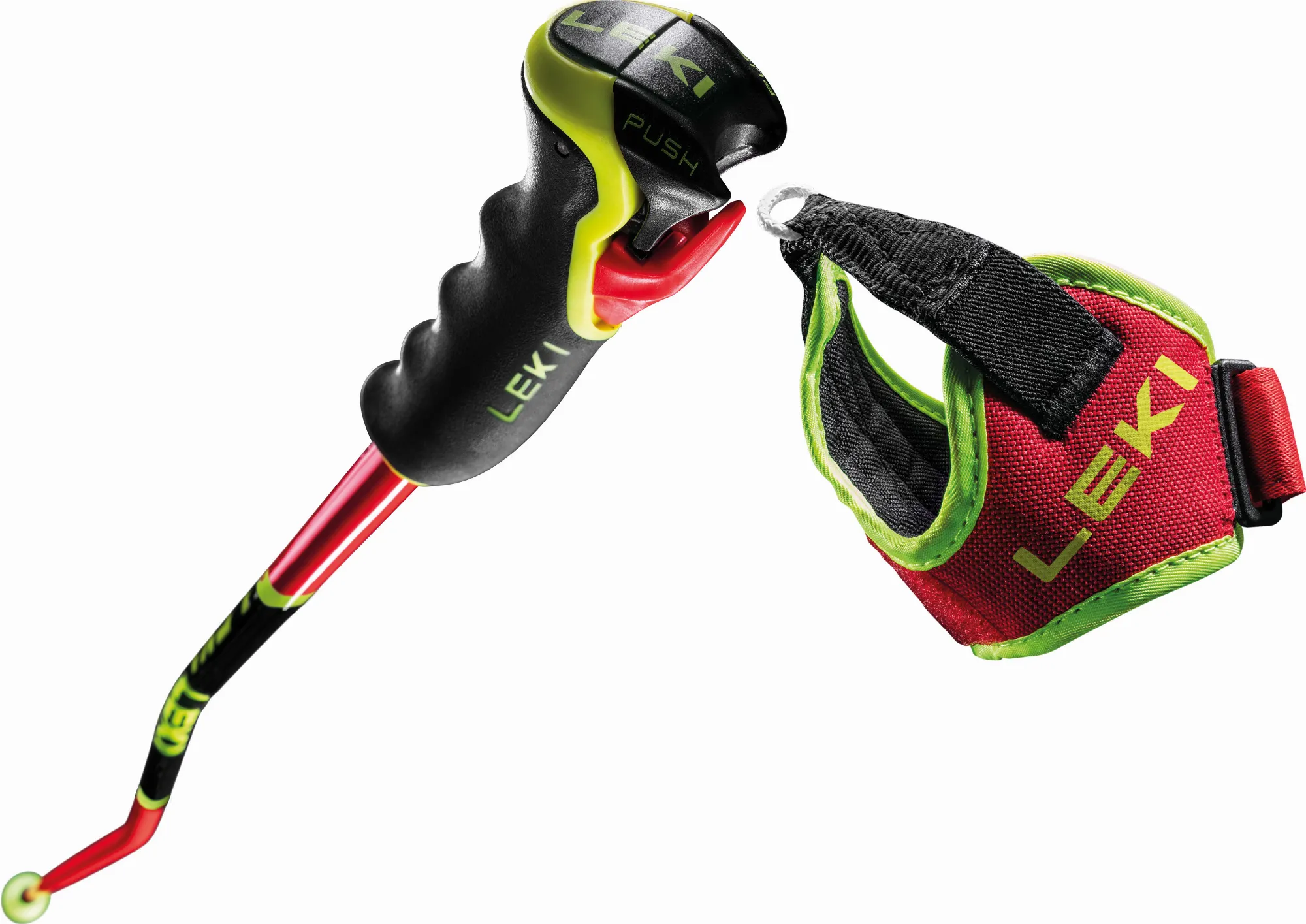LEKI WCR TBS GS 3D Skistöcke Ski-Alpin-Stöcke Unisex 23/24 rot