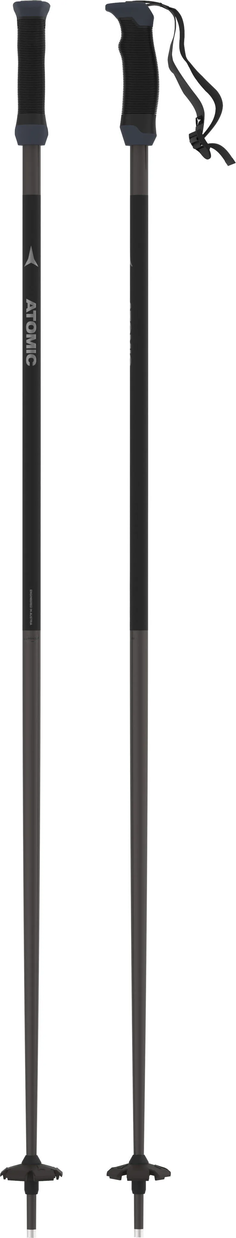Atomic AMT SQS Unisex Skistöcke Ski Poles schwarz