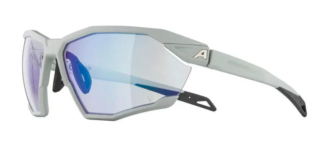 Alpina TWIST SIX VM Unisex Sportbrille Varioflex grau