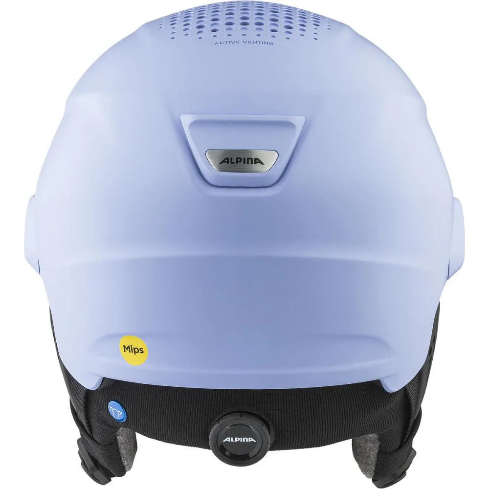Alpina ORO QV MIPS Damen Skihelm Snowboardhelm Visierhelm lilac matt