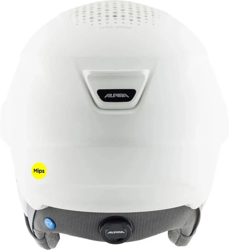 Alpina ORO QV MIPS Damen Skihelm Snowboardhelm Visierhelm white matt