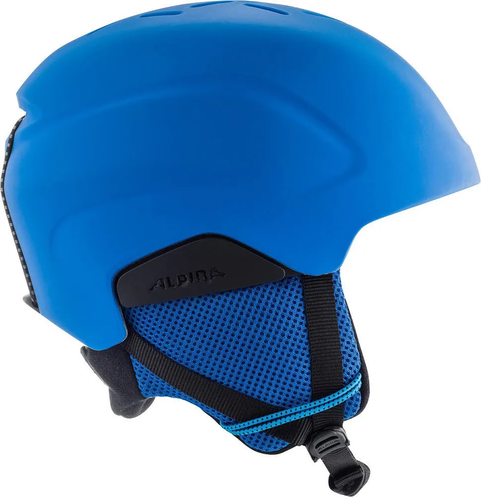Alpina PIZI Kinder Skihelm Snowboardhelm blue matt
