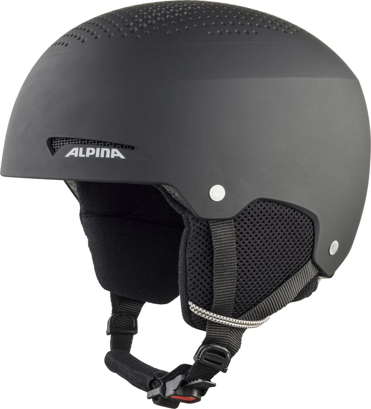 Alpina Zupo Jungen Skihelm 3-Shell Außenschale schwarz