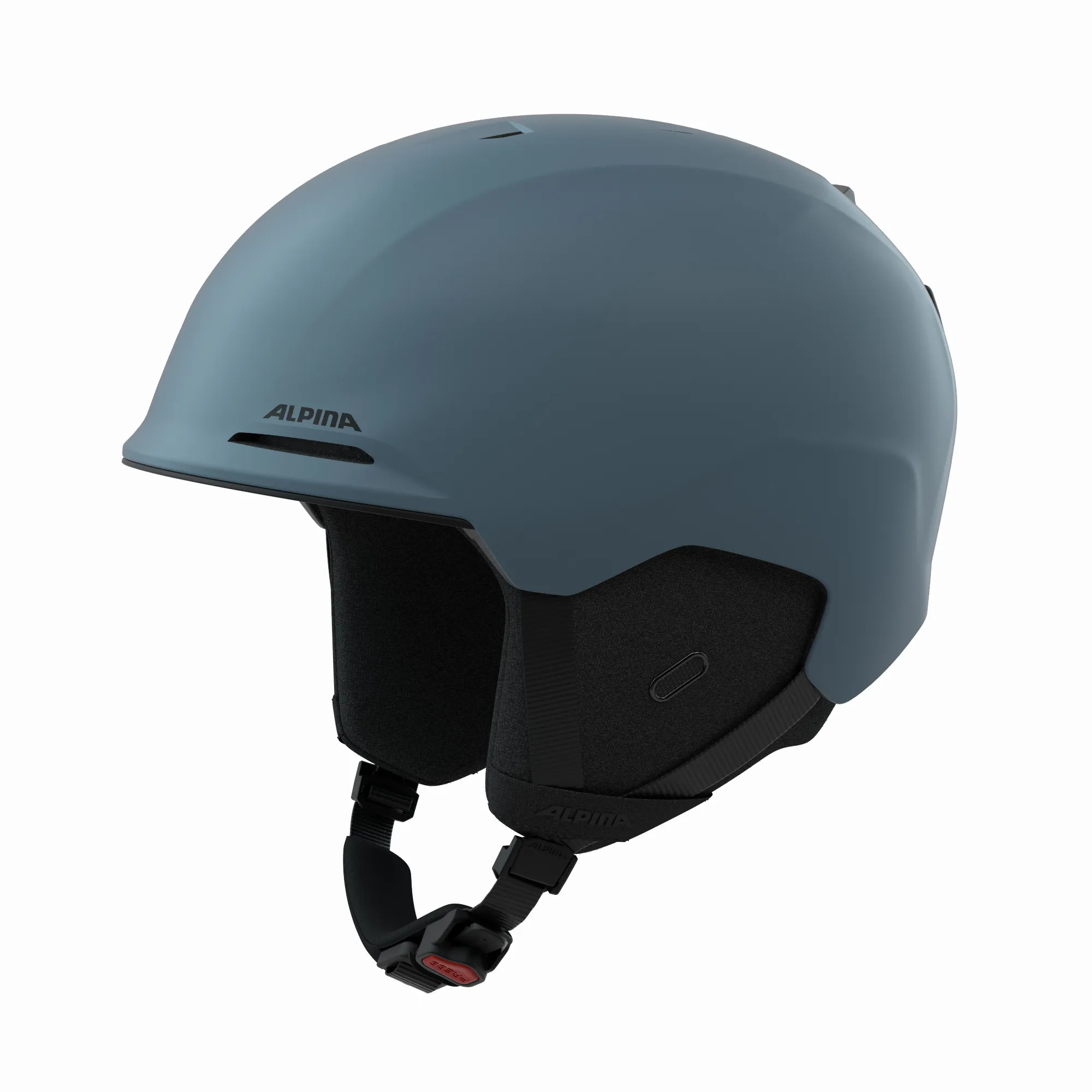 Alpina Brix Herren Skihelm Snowboardhelm Ceramic Shell blau