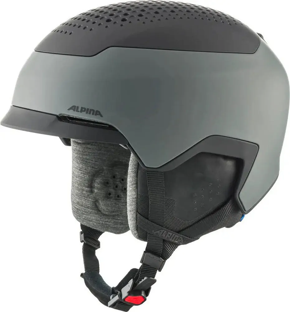 Alpina GEMS Unisex Skihelm Snowboardhelm midnight-grey black
