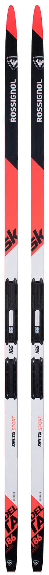 Rossignol Delta Sport Skating inkl. Bindung Skatingski Langlaufski weiß NEU