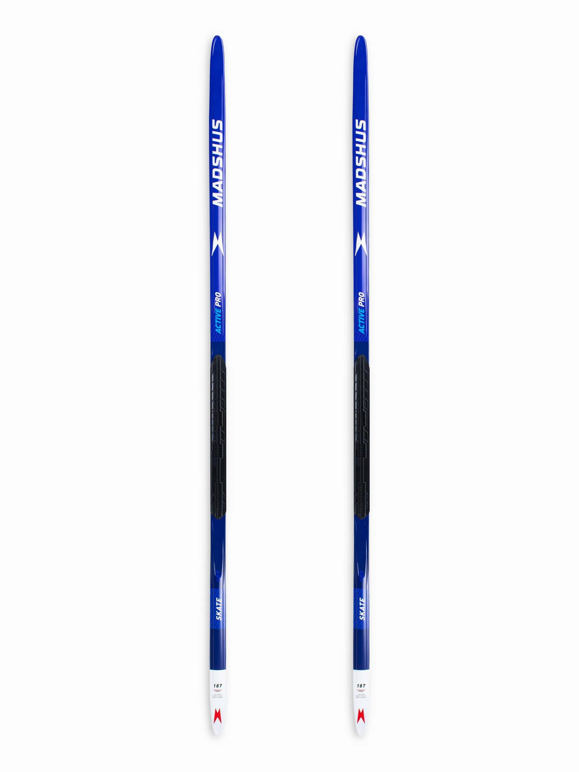 Madshus Active Pro Skate Langlaufski Skatingski blau/weiss ohne Bindung