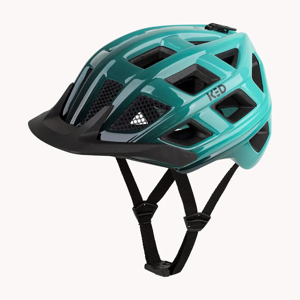 KED CROM Damen Fahrradhelm mint black glossy