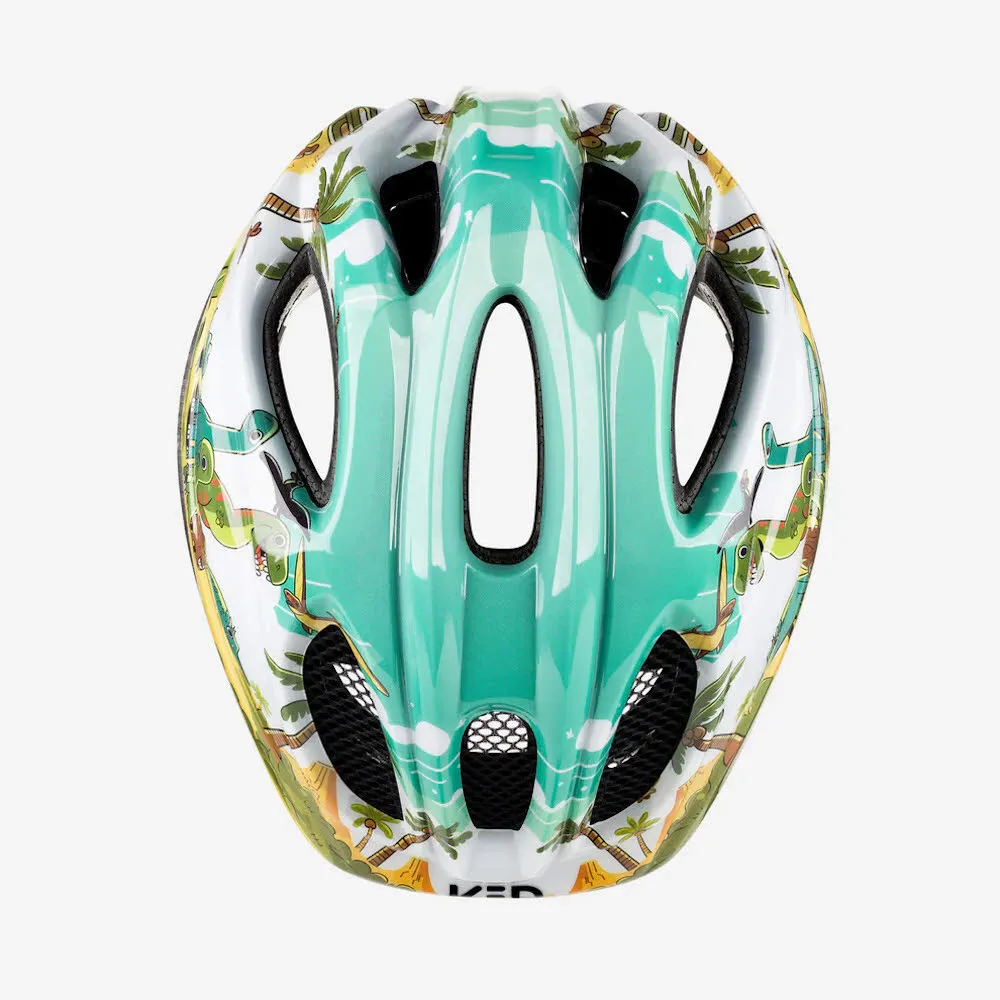 KED MEGGY II TREND Kinder Fahrradhelm dino glossy